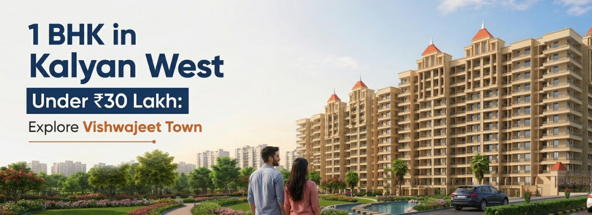 1 BHK in Kalyan West under 30 lakh at Vishwajeet Town
