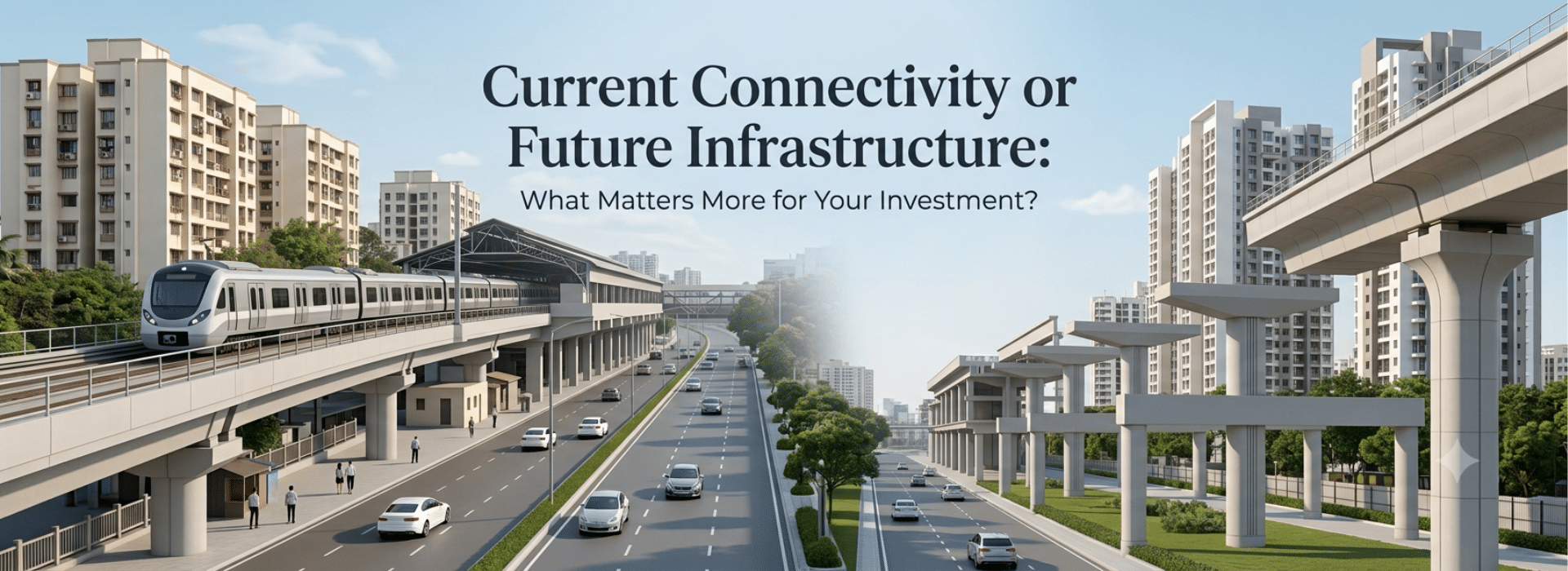 Current connectivity or future infrastructure: what matters more for homebuyers